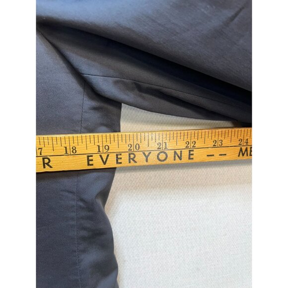 Express Men's Fitted Preppy Photographer Sport Blazer Coat Size 40R Navy - Picture 8 of 13